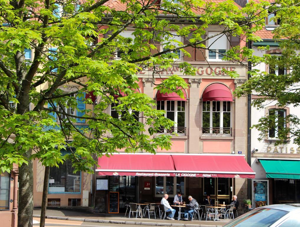 Hotel Restaurant La Cigogne Munster  Exteriör bild