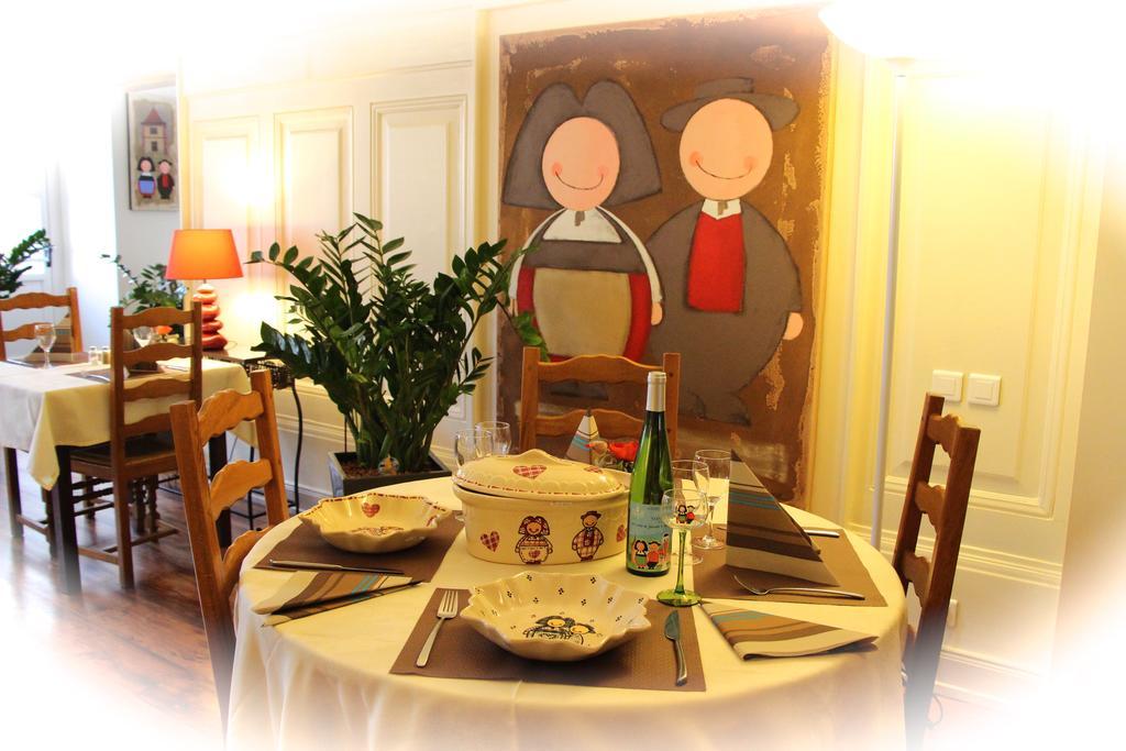 Hotel Restaurant La Cigogne Munster  Exteriör bild